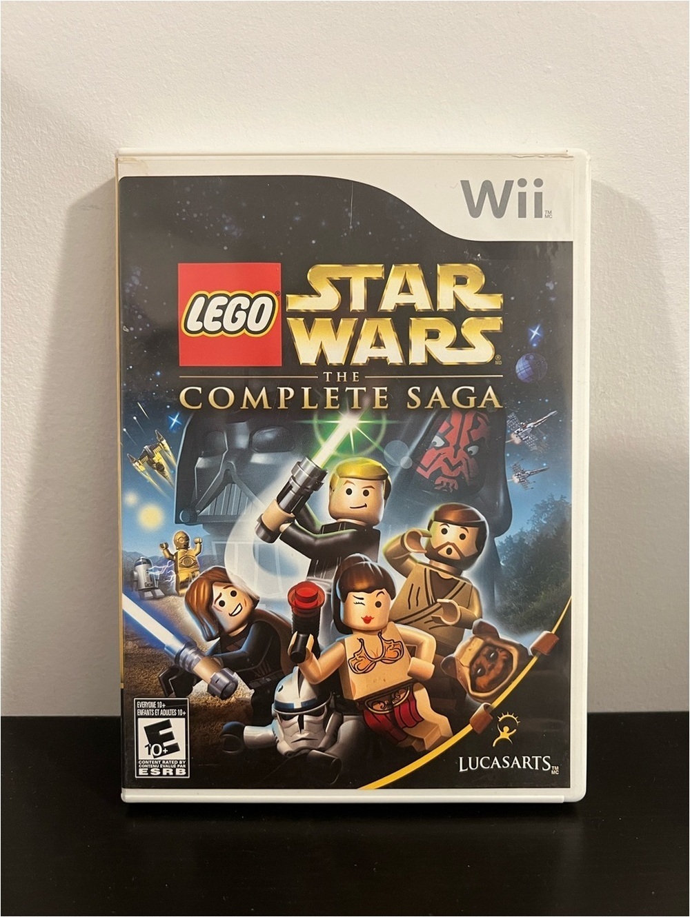 LEGO Star Wars The Complete Saga Wii Complete CIB Tested Working